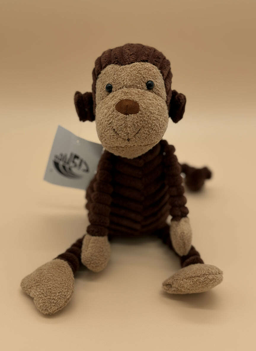 Soft Plush Cutie Monkey Stuffed Animal Toy – Medium Size (10" to 14") - COLO