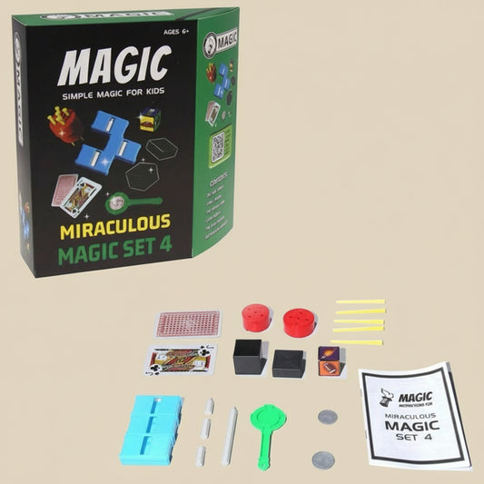 Miraculous Magic Set 4 – Advanced Magic Kit for Ages 6+