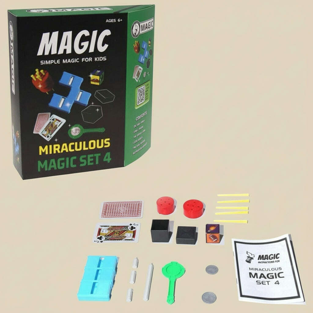 Miraculous Magic Set 4 – Advanced Magic Kit for Ages 6+ - COLO