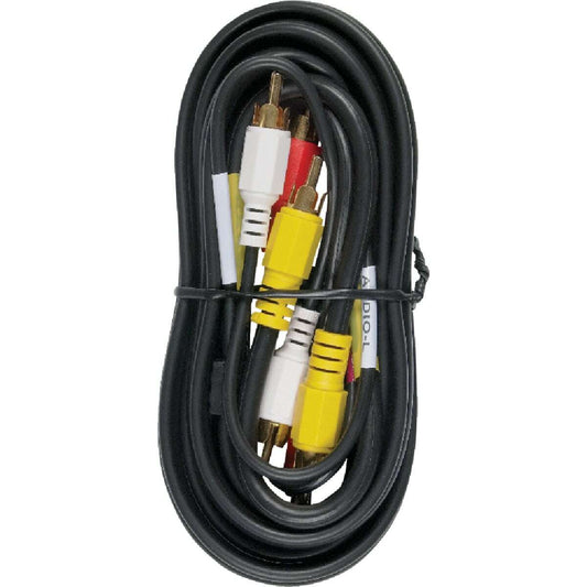 RCA 6-Foot Black Audio/Video Dubbing Cable - COLO