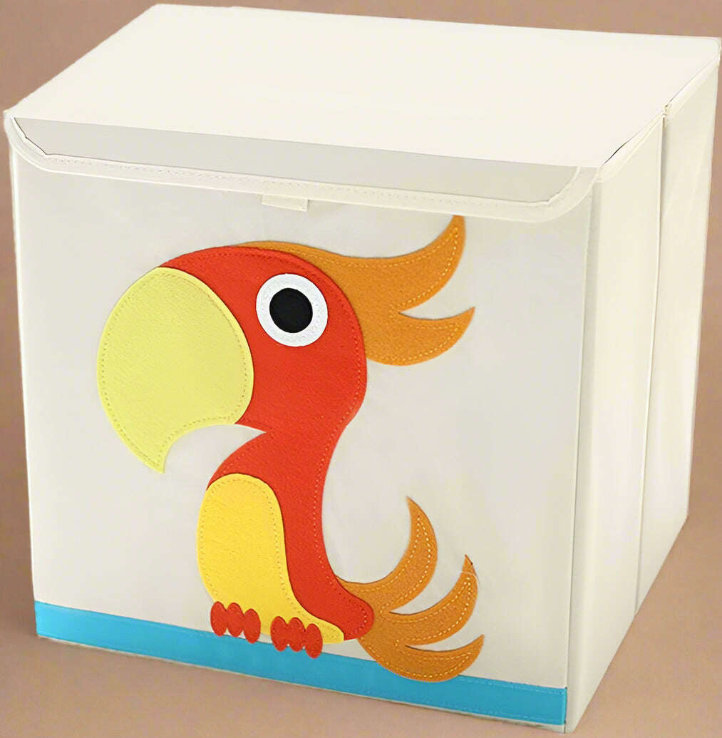 Kids’ Foldable Storage Box – Parrot Design - COLO