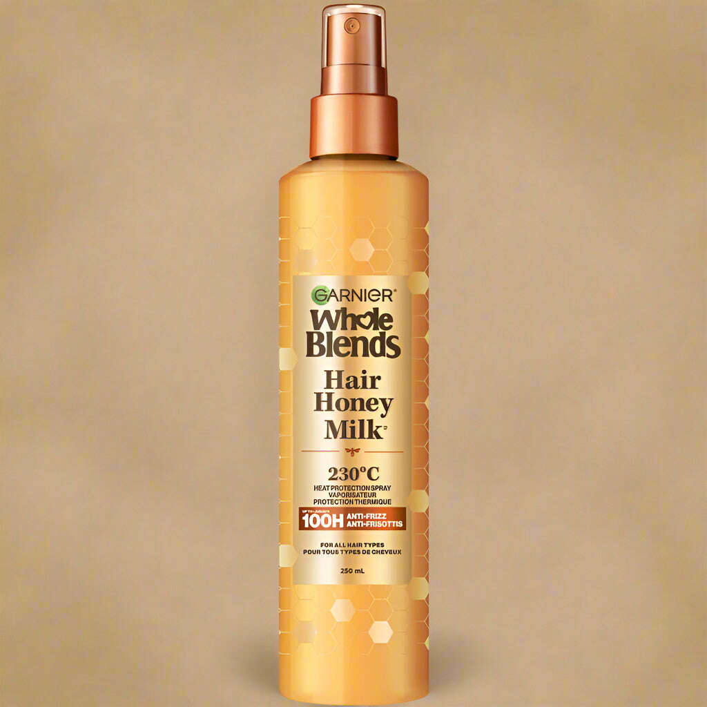 Garnier Whole Blends Hair Honey Milk Heat Protectant Spray – 250 mL - COLO