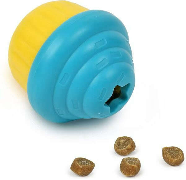 Brightkins Small Cupcake Treat Dispenser Dog Toy - COLO