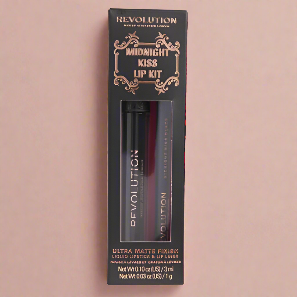 Revolution Bitten Kiss Lip Oil – Black