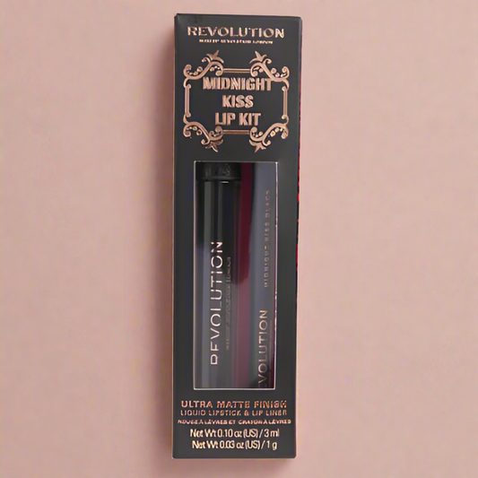 Revolution Bitten Kiss Lip Oil – Black