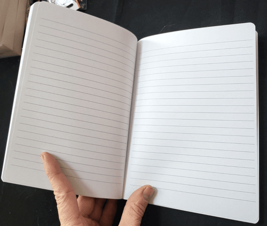 Markings Sparkle Blank Journal – 200 Pages, 6" x 8.25" - COLO