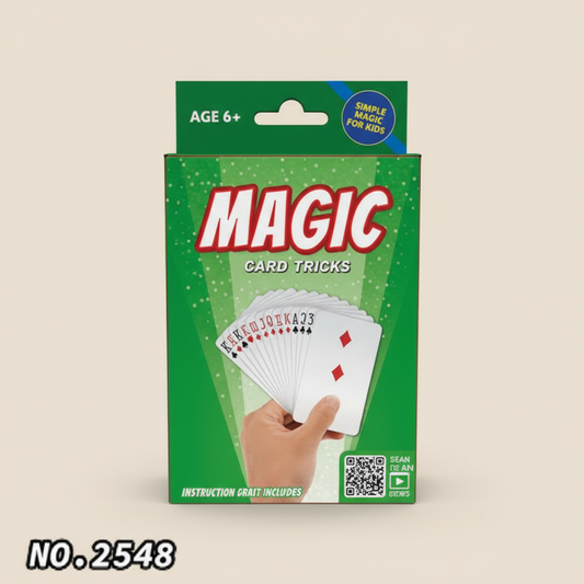 Magic Card Tricks Pack – Easy Magic for Ages 6+