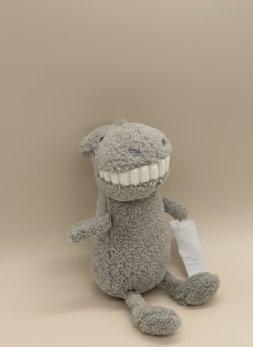 Soft Plush Hippo Stuffed Animal Toy – Medium Size (10" to 14")