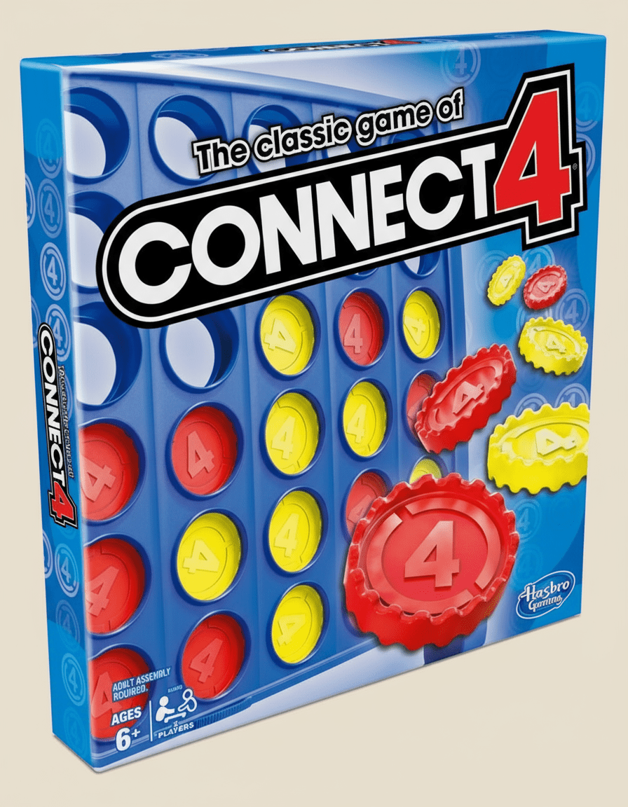 Connect 4 Classic Family Board Game - COLO