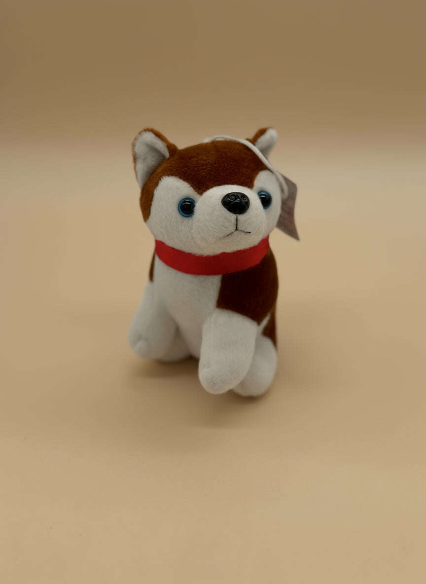 Mini Husky Puppy Plush Toy – Small Stuffed Animal Doll - COLO