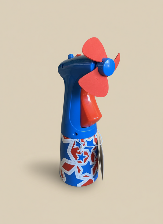O2Cool Misting Fan Red/White/Blue