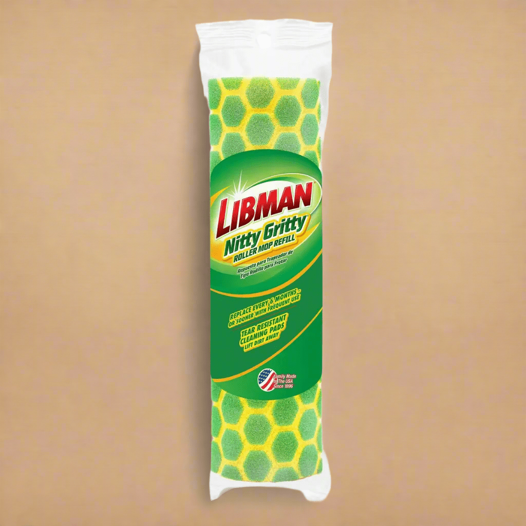 Libman Nitty Gritty Roller Mop Refill – Unscented - COLO