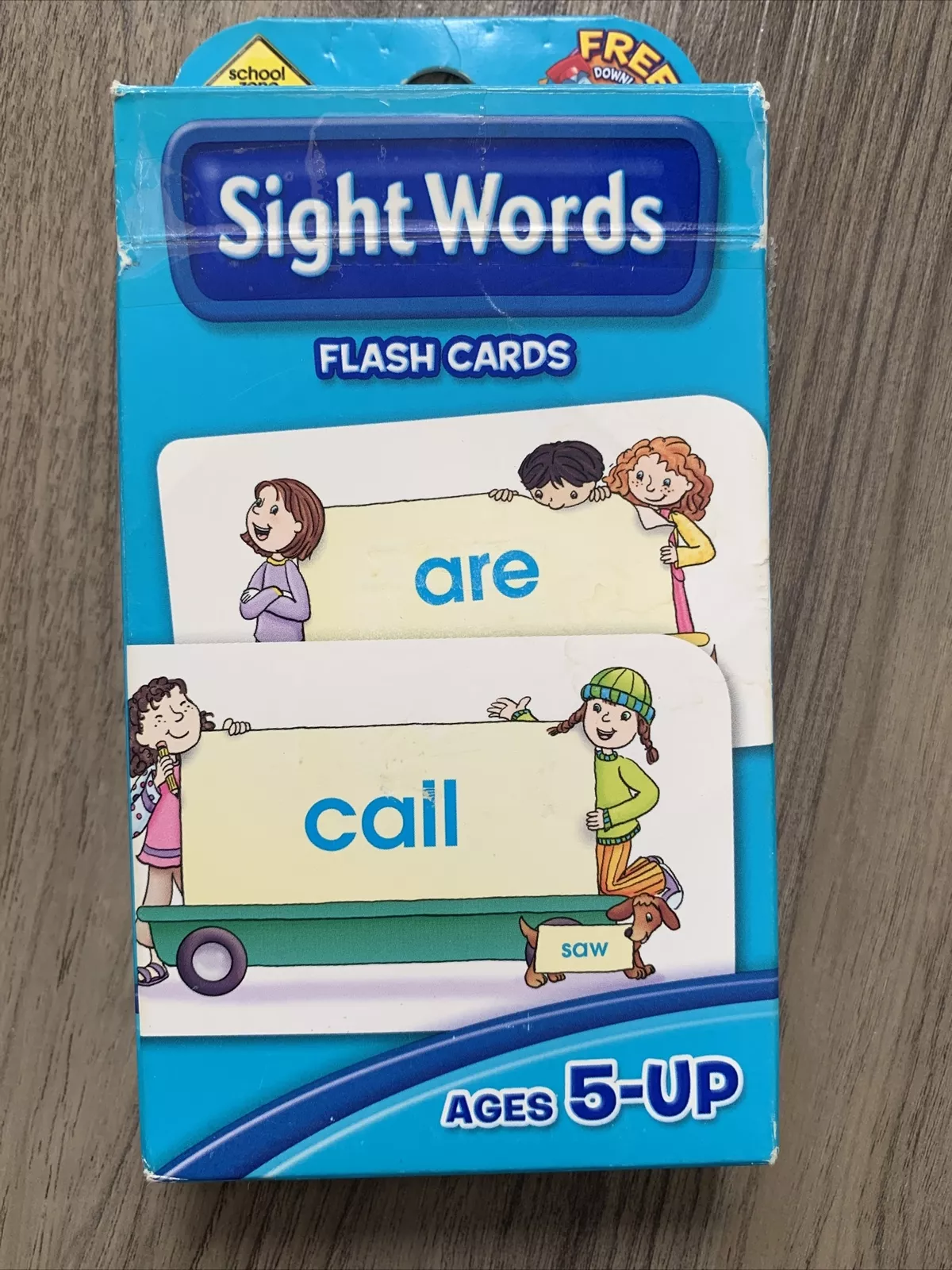 Sight Words Flash Cards Canadian Edition Learning Child Educational School Zone
