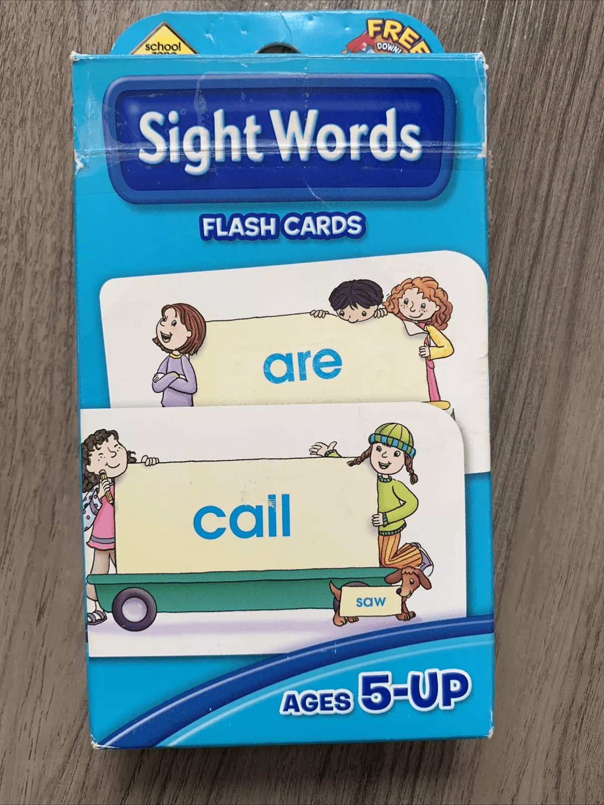Sight Words Flash Cards Canadian Edition Learning Child Educational School Zone - COLO