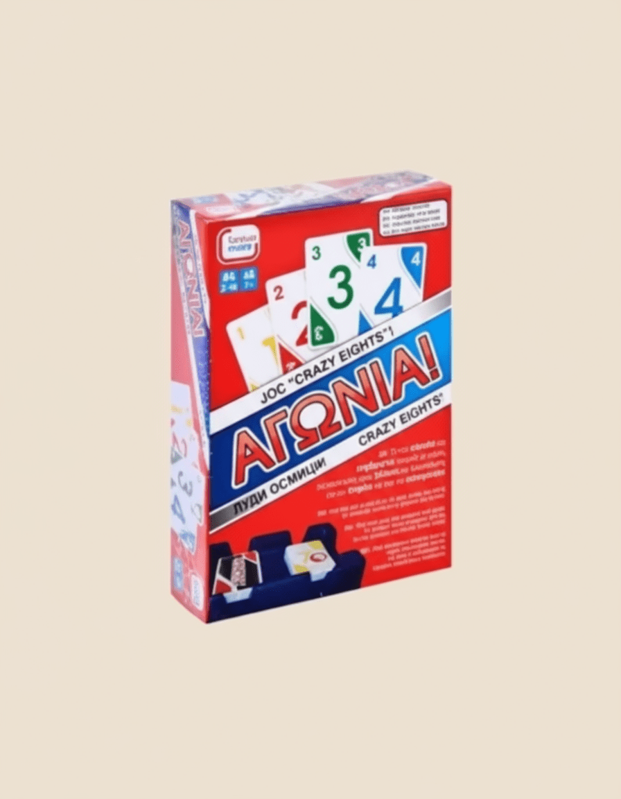 JOC Crazy Eights Classic Card Game - COLO