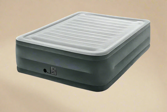 Intex Zone Control 22" Air Mattress with Built-In Electric Pump – Queen