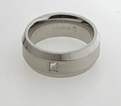 FASHION Satin and Polish with Crystal Ring - COLO