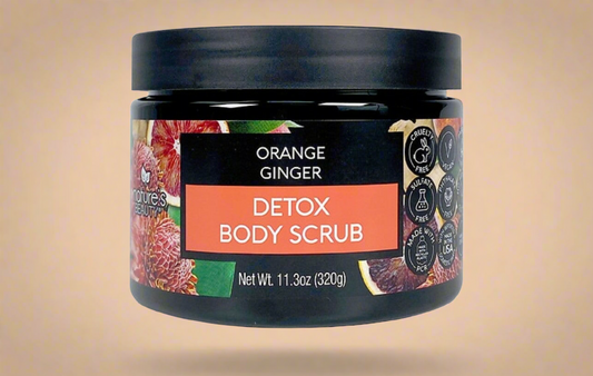 Nature Beauty Orange Ginger Body Sugar Scrub – 11.3 oz