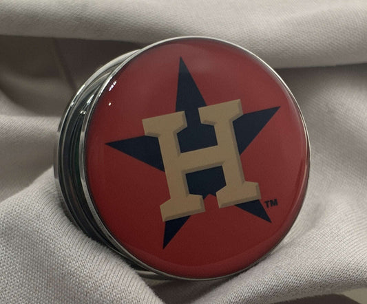 MLB Houston Astros Logo Ear Plug Gauges - COLO