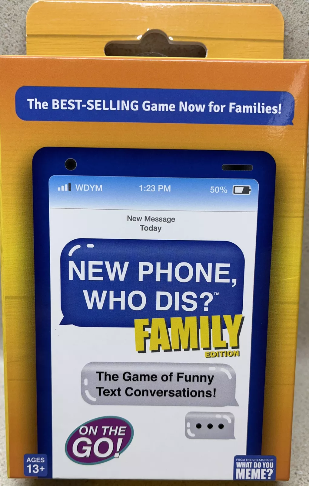 New Phone, Who Dis? Game Family Edition