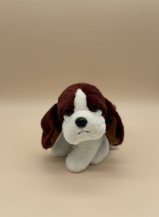 St. Bernard Small Plush Toy – Cute Puppy Stuffed Animal Doll