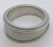 FASHION Satin Plated and Polish Band Ring