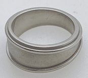 FASHION Satin Plated and Polish Band Ring - COLO