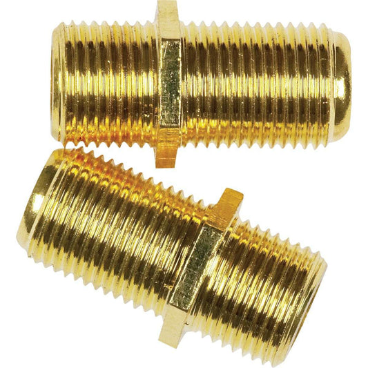 RCA In-Line Feed-Through Coax Connector (2-Pack) - COLO