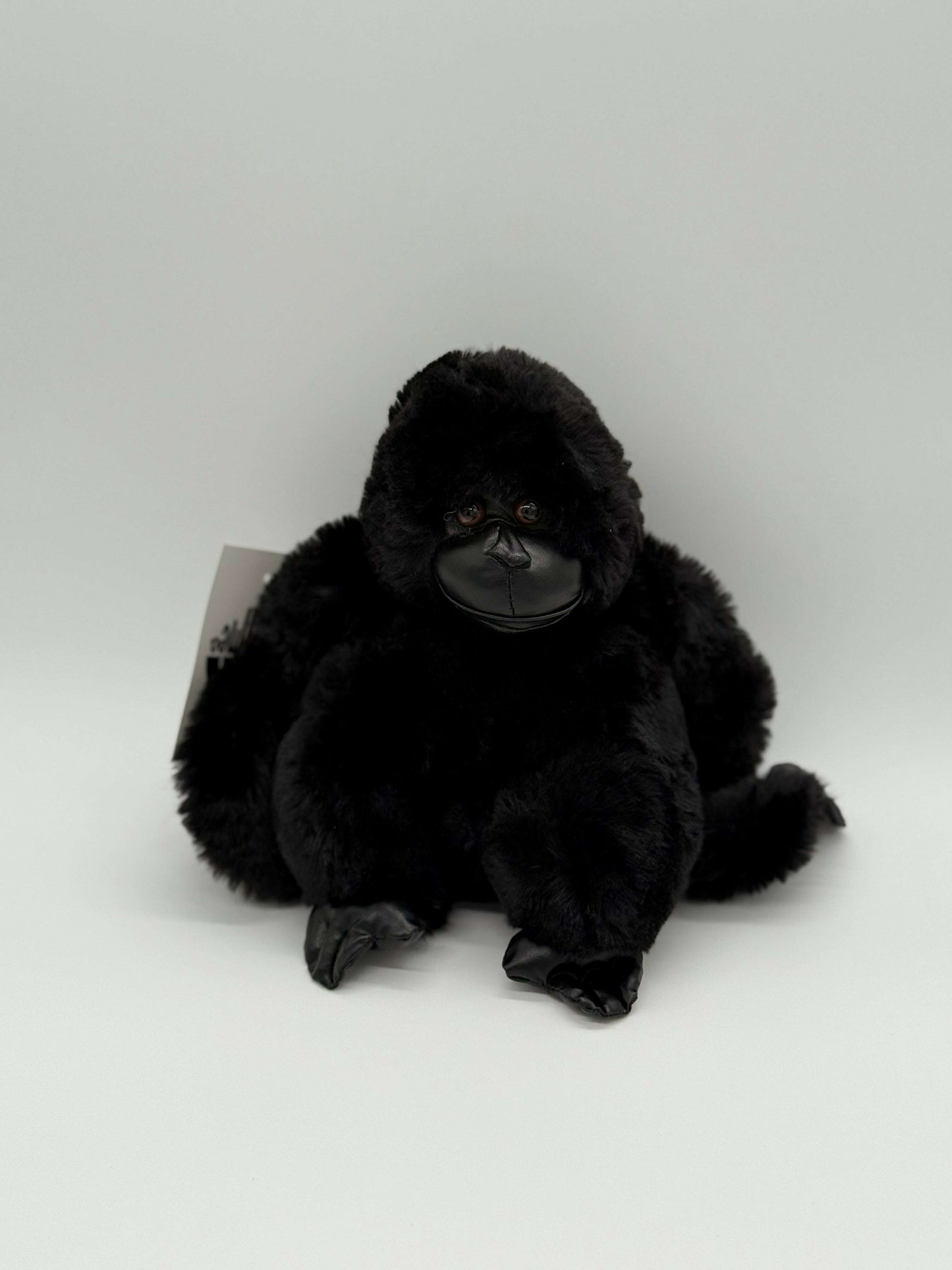 Small Silverback Gorilla Plush Toy – 8" to 9" Realistic Stuffed Animal Gift - COLO