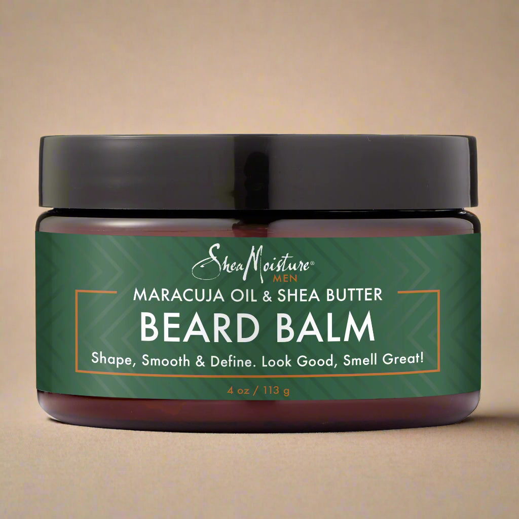 SheaMoisture Men Beard Balm – Maracuja Oil & Shea Butter – 4 oz