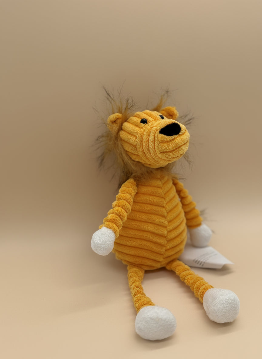 Soft Plush Lion Stuffed Animal Toy – Medium Size (10" to 14")