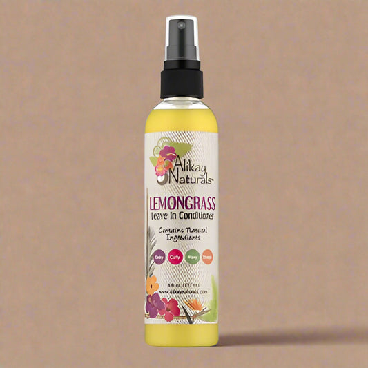 Alikay Naturals Leave-in Conditioner, Lemongrass - 8 Fl Oz
