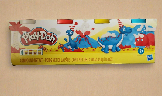 Hasbro Play-Doh 4-Pack 4 Classic Colors 16 oz