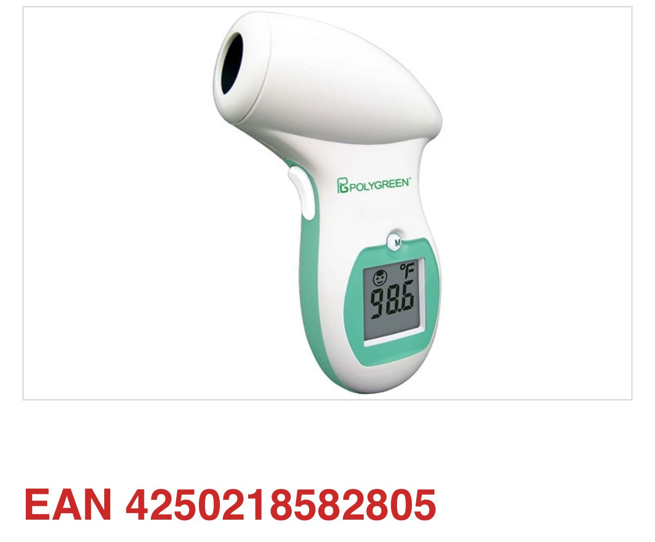 Polygreen Non-Contact Digital Thermometer (Open Box)