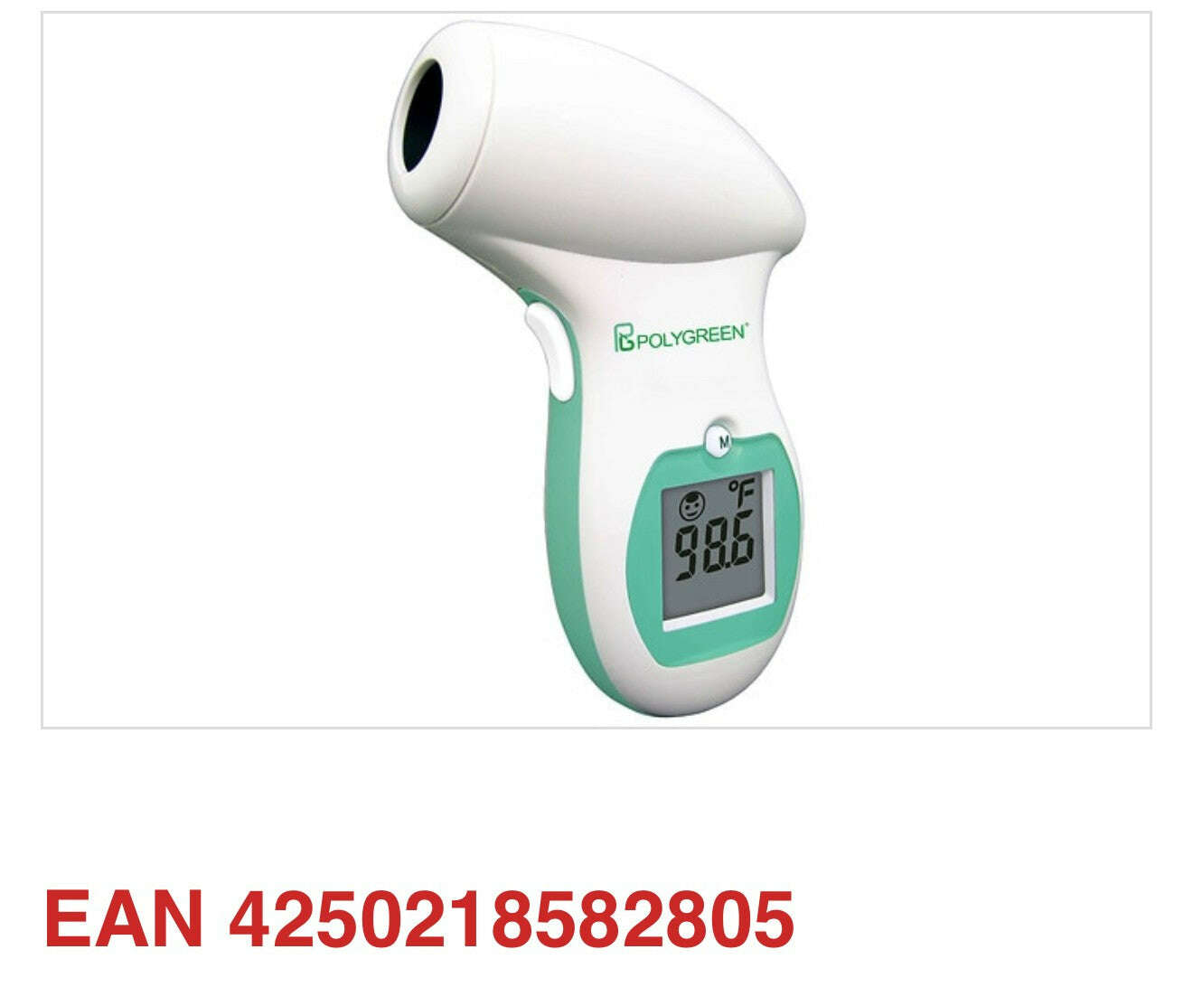 Polygreen Non-Contact Digital Thermometer (Open Box) - COLO