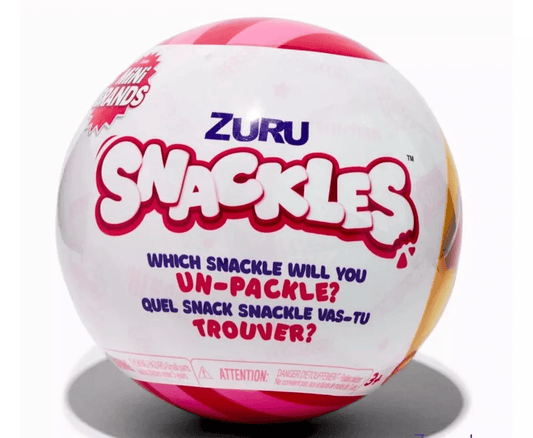 SERIES 1 WAVE 2 ZURU SNACKLES 6" MINI BRANDS SURPRISE MYSTERY PLUSH - COLO