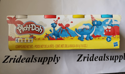 Hasbro Play-Doh 4-Pack 4 Classic Colors 16 oz - COLO