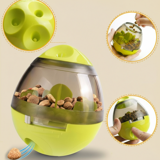 Interactive Pet Food Tumbler Toy – Slow Feeder Ball for Dogs & Cats