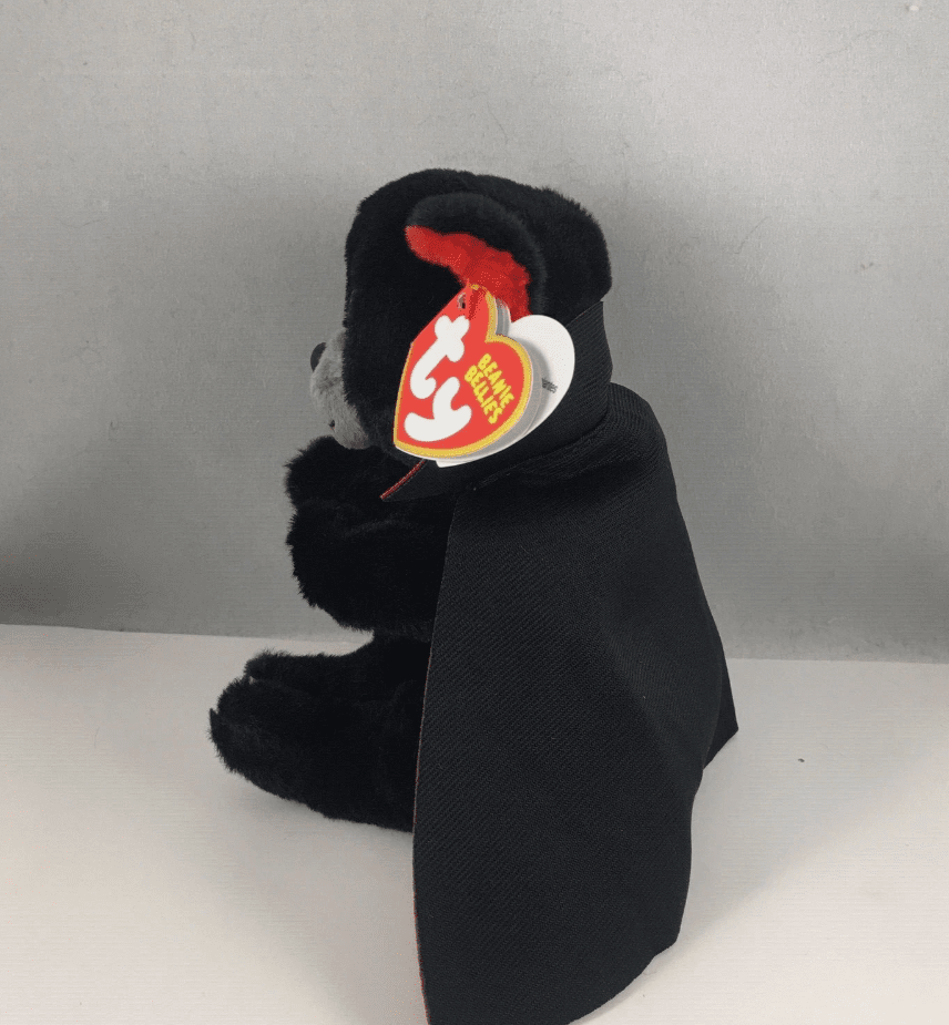 Ty Beanie Baby Bearla – Halloween Vampire Bear (6") 2022 MWMTs - COLO