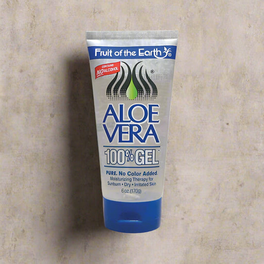 Fruit of the Earth Aloe Vera 100 % Gel 6 Oz by Fruit of the Earth