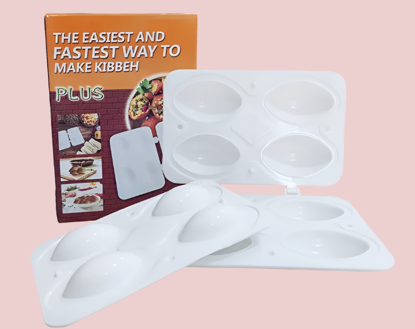 Kibbeh Maker Mold 7cm – 4 Grids Meatball Tool