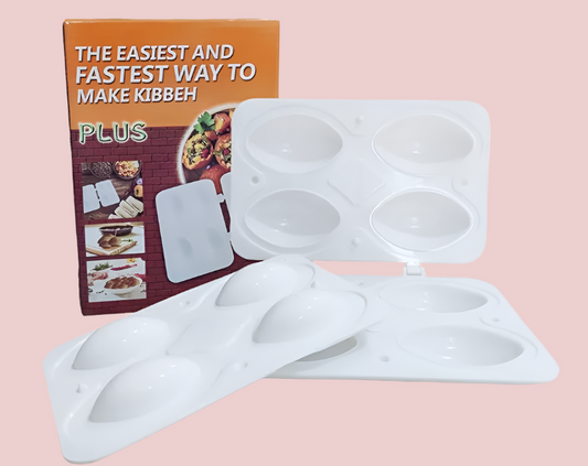 Kibbeh Maker Mold 7cm – 4 Grids Meatball Tool
