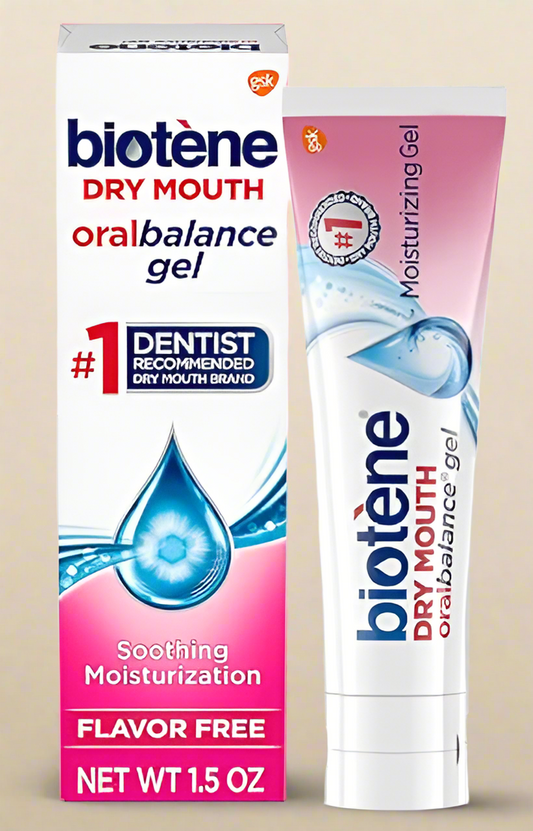Biotène® OralBalance Dry Mouth Moisturizing Gel – Flavor Free (1.5 oz)