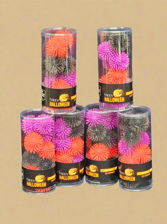 Halloween Party Favor Spike Balls – 12 Count