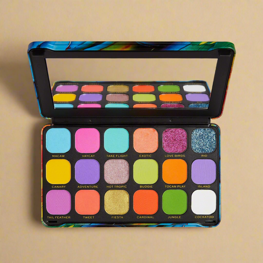 Revolution Forever Flawless Eyeshadow Palette – Birds of Paradise - COLO