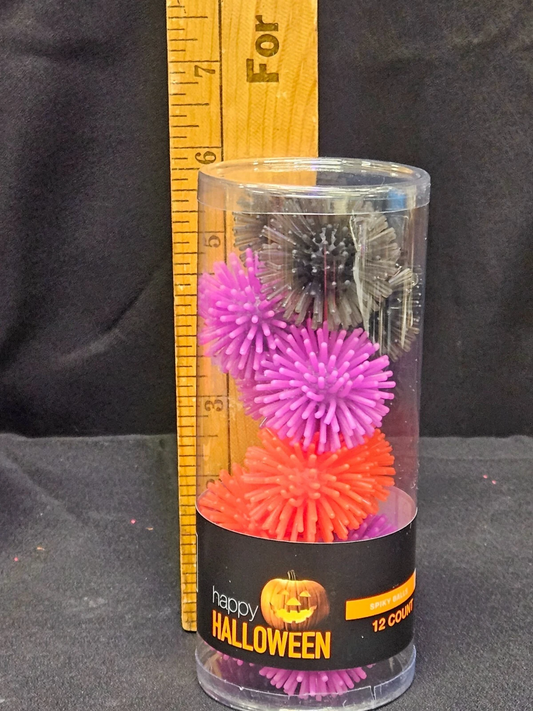 Halloween Party Favor Spike Balls – 12 Count