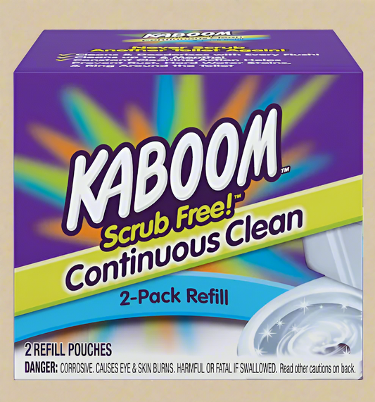 Kaboom Scrub Free Toilet Bowl Cleaner Refill – 2 Pack
