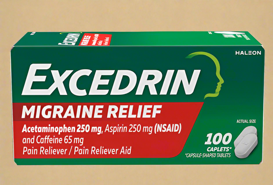 Excedrin® Migraine Relief Caplets – 100 Count