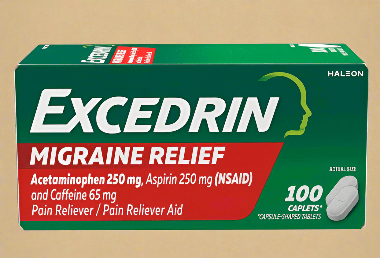 Excedrin® Migraine Relief Caplets – 100 Count - COLO