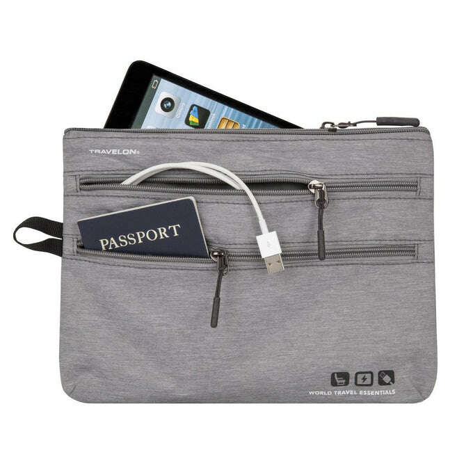World Travel Essentials Seat Pack Organizer – Grey - COLO
